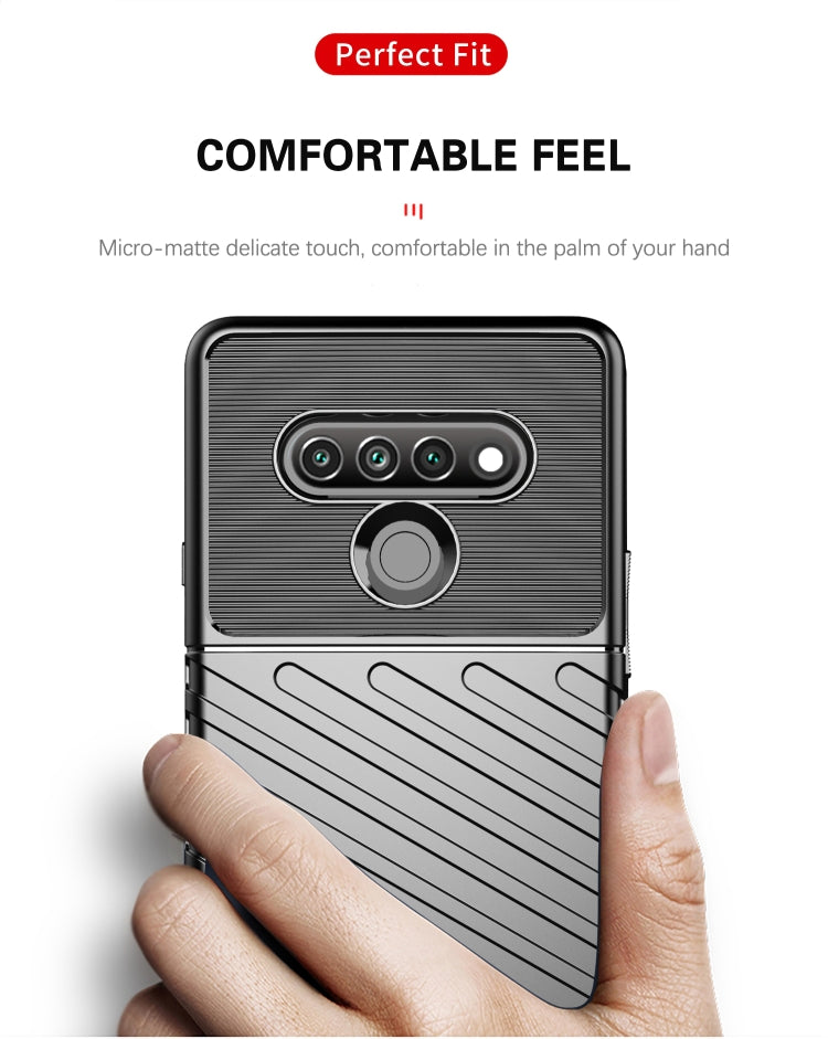 Thunderbolt Shockproof TPU Protective Soft Case, For LG Stylo 6