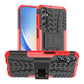 Tire Texture TPU + PC Phone Case with Holder