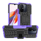 Tire Texture TPU + PC Phone Case with Holder