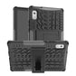 Tire Texture TPU + PC Phone Case with Holder
