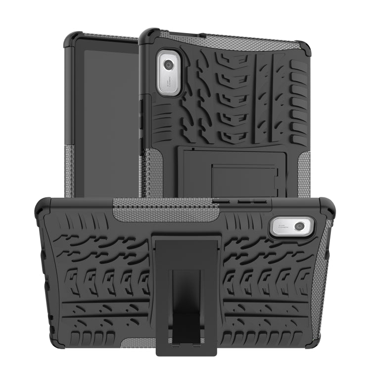 Tire Texture TPU + PC Phone Case with Holder