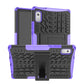 Tire Texture TPU + PC Phone Case with Holder