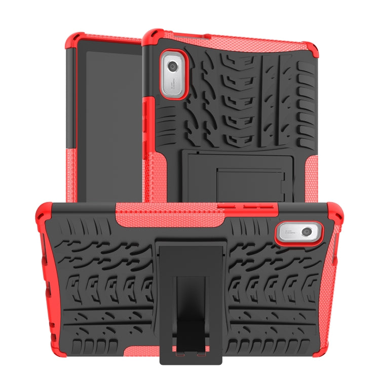 Tire Texture TPU + PC Phone Case with Holder