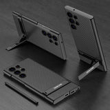 GKK Triumph Ultra-Thin Plain Leather Phone Case with Holder