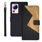 idewei Two-color Splicing Leather Phone Case