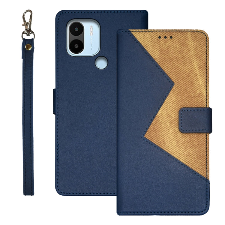 idewei Two-color Splicing Leather Phone Case