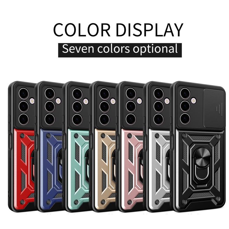 Sliding Camera Cover Design TPU+PC Phone Case