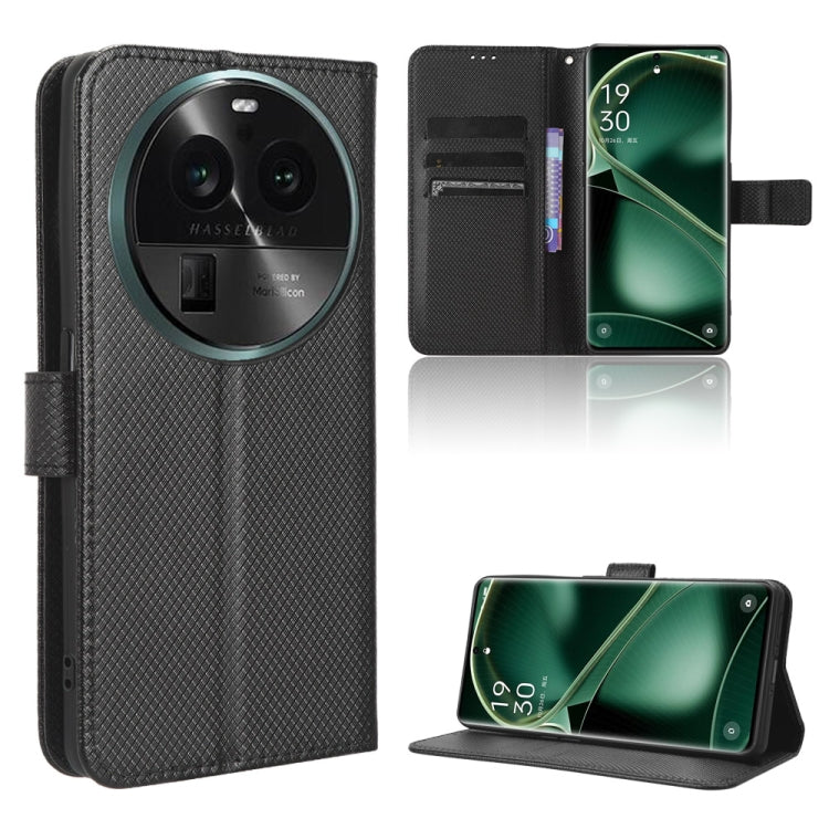 Diamond Texture Leather Phone Case