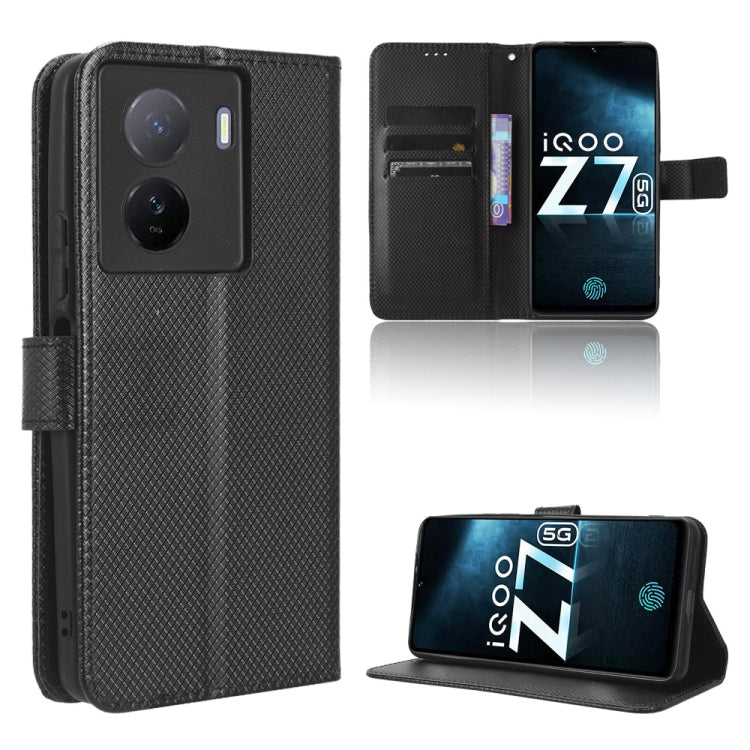 Diamond Texture Leather Phone Case