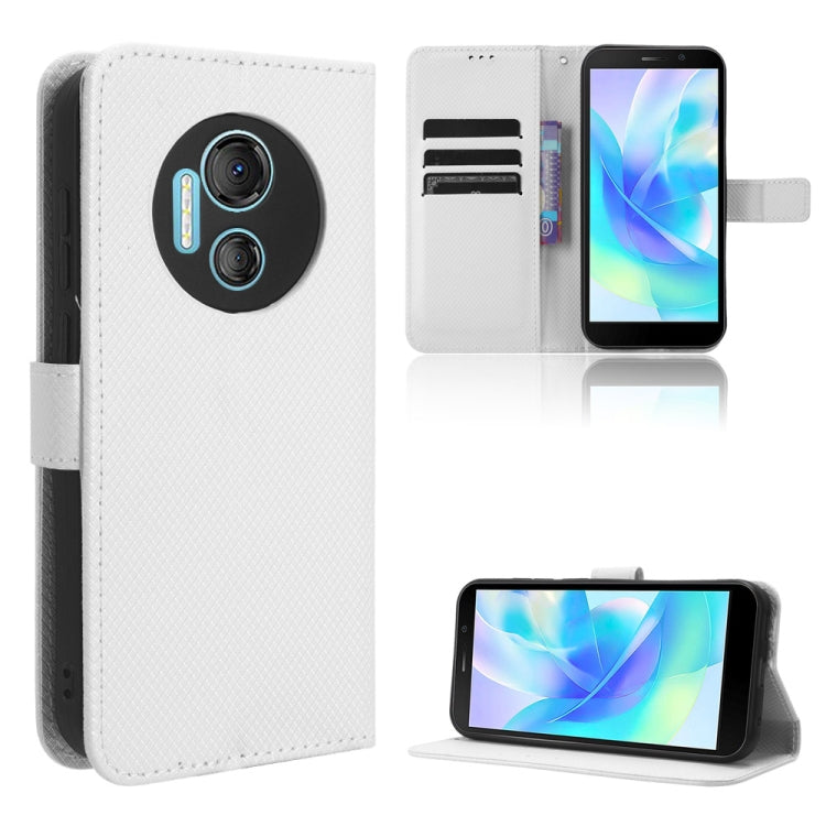 Diamond Texture Leather Phone Case