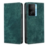 RFID Anti-theft Brush Magnetic Leather Phone Case