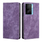 RFID Anti-theft Brush Magnetic Leather Phone Case