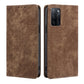 RFID Anti-theft Brush Magnetic Leather Phone Case