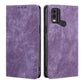 RFID Anti-theft Brush Magnetic Leather Phone Case