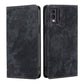 RFID Anti-theft Brush Magnetic Leather Phone Case