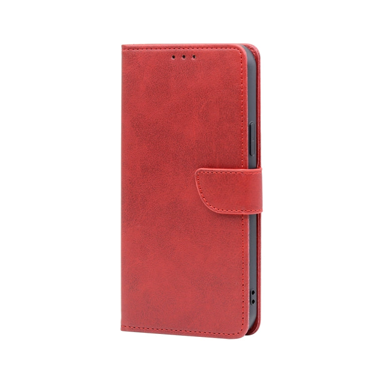 Calf Texture Buckle Flip Leather Phone Case