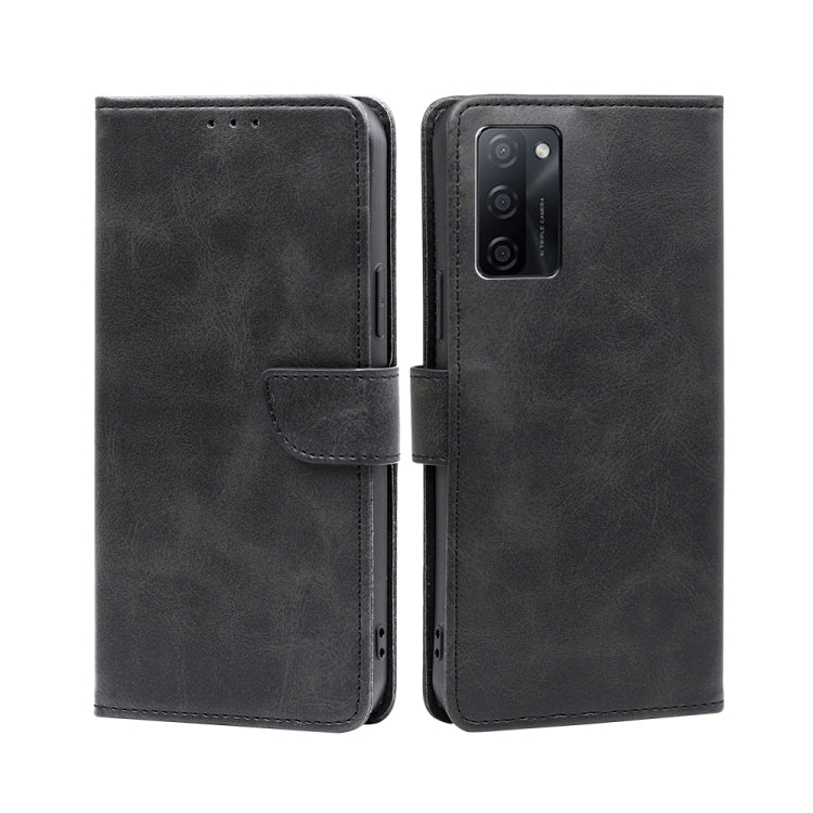 Calf Texture Buckle Flip Leather Phone Case
