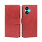 Calf Texture Buckle Flip Leather Phone Case