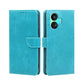 Calf Texture Buckle Flip Leather Phone Case
