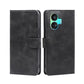 Calf Texture Buckle Flip Leather Phone Case