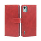 Calf Texture Buckle Flip Leather Phone Case
