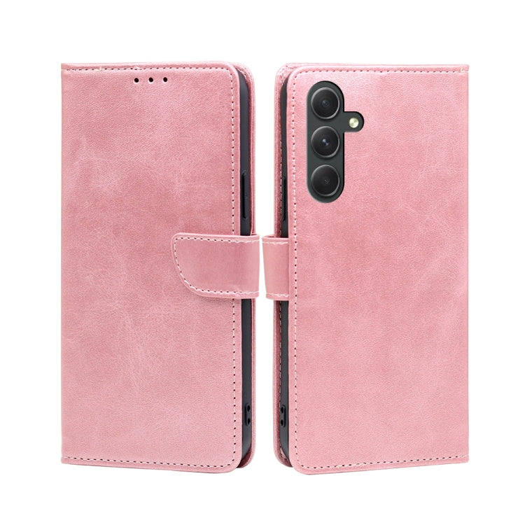 Calf Texture Buckle Flip Leather Phone Case