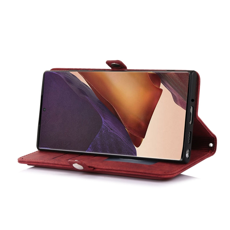 Zipper Card Slot Buckle Wallet Leather Phone Case, For Samsung Galaxy Note20 Ultra, For Samsung Galaxy S10, For Samsung Galaxy S20+, For Samsung Galaxy S21, For Samsung Galaxy S21+