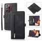 Zipper Card Slot Buckle Wallet Leather Phone Case, For Samsung Galaxy Note20 Ultra, For Samsung Galaxy S10, For Samsung Galaxy S20+, For Samsung Galaxy S21, For Samsung Galaxy S21+