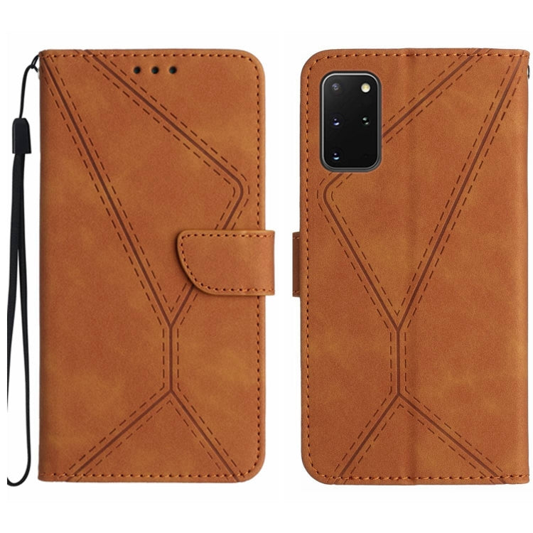Stitching Embossed Leather Phone Case