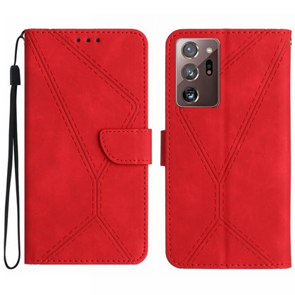 Stitching Embossed Leather Phone Case
