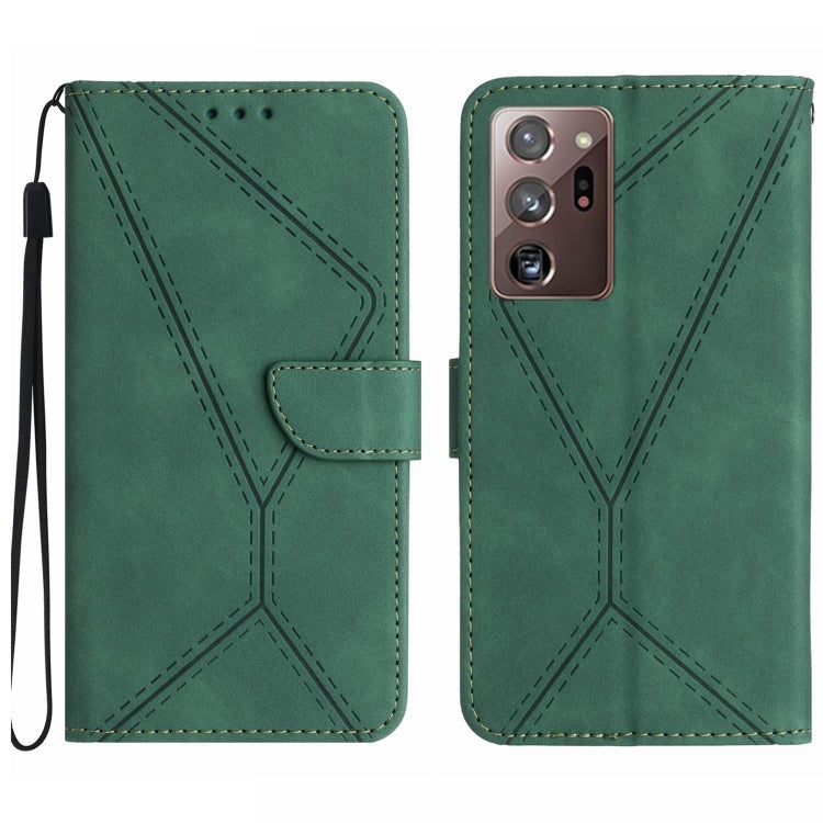 Stitching Embossed Leather Phone Case