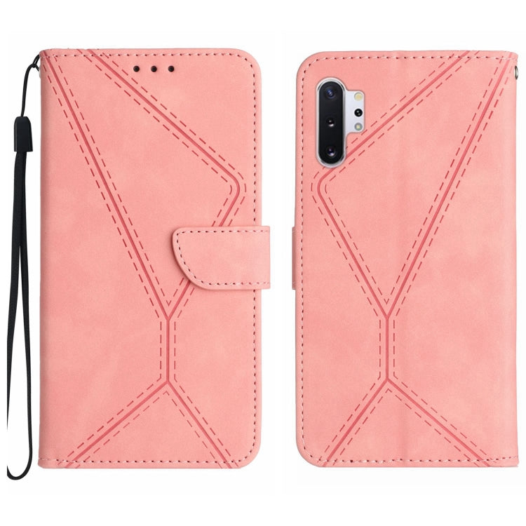 Stitching Embossed Leather Phone Case