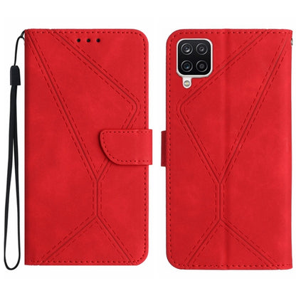 Stitching Embossed Leather Phone Case