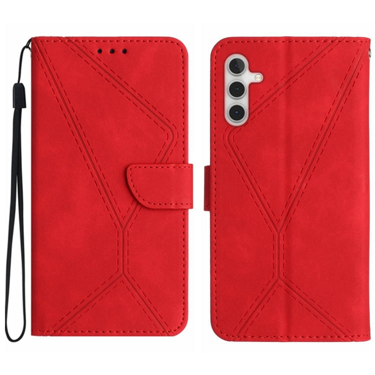 Stitching Embossed Leather Phone Case