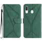 Stitching Embossed Leather Phone Case