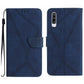 Stitching Embossed Leather Phone Case