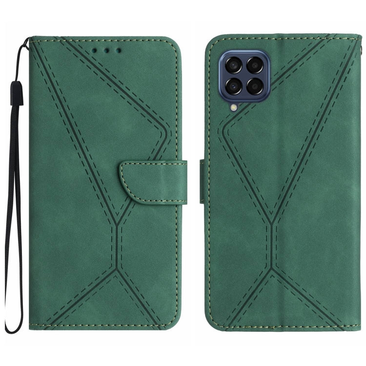 Stitching Embossed Leather Phone Case