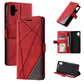 Skin Feel Splicing Leather Phone Case, For Samsung Galaxy A25 5G, For Samsung Galaxy S23 FE 5G, For Samsung Galaxy A24, For Samsung Galaxy A04e /F04, For Samsung Galaxy A34 5G, For Samsung Galaxy A54 5G