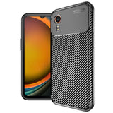 Carbon Fiber Texture Shockproof TPU Phone Case