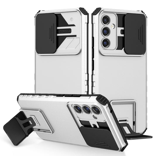 Stereoscopic Holder Sliding Camshield Phone Case, For Samsung Galaxy A34 5G, For Samsung Galaxy A54 5G, For Samsung Galaxy A14 5G, For Samsung Galaxy S20 FE, For Samsung Galaxy A23 4G, For Samsung Galaxy S22+ 5G