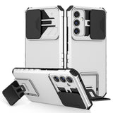 Stereoscopic Holder Sliding Camshield Phone Case, For Samsung Galaxy A34 5G, For Samsung Galaxy A54 5G, For Samsung Galaxy A14 5G, For Samsung Galaxy S20 FE, For Samsung Galaxy A23 4G, For Samsung Galaxy S22+ 5G