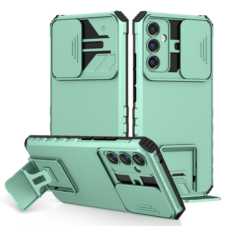 Stereoscopic Holder Sliding Camshield Phone Case, For Samsung Galaxy A34 5G, For Samsung Galaxy A54 5G, For Samsung Galaxy A14 5G, For Samsung Galaxy S20 FE, For Samsung Galaxy A23 4G, For Samsung Galaxy S22+ 5G