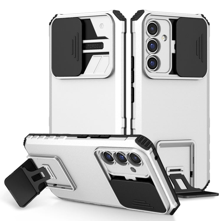Stereoscopic Holder Sliding Camshield Phone Case, For Samsung Galaxy A34 5G, For Samsung Galaxy A54 5G, For Samsung Galaxy A14 5G, For Samsung Galaxy S20 FE, For Samsung Galaxy A23 4G, For Samsung Galaxy S22+ 5G