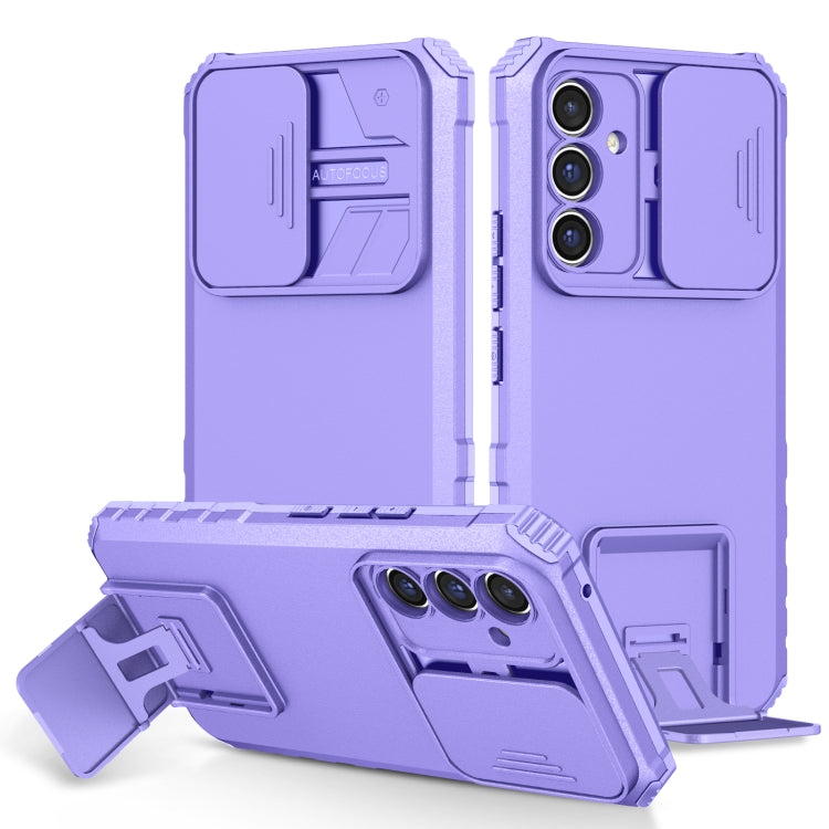 Stereoscopic Holder Sliding Camshield Phone Case, For Samsung Galaxy A34 5G, For Samsung Galaxy A54 5G, For Samsung Galaxy A14 5G, For Samsung Galaxy S20 FE, For Samsung Galaxy A23 4G, For Samsung Galaxy S22+ 5G