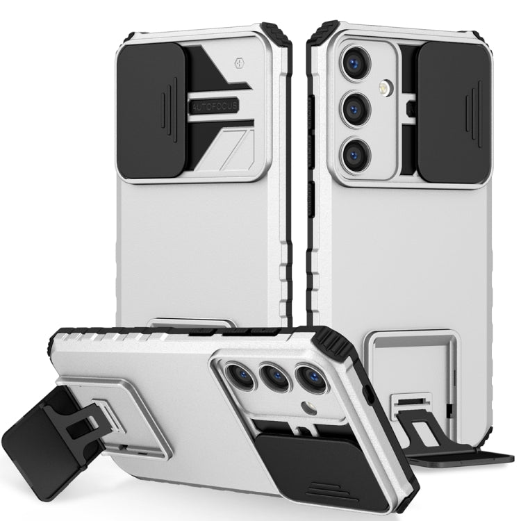 Stereoscopic Holder Sliding Camshield Phone Case, For Samsung Galaxy S22 5G, For Samsung Galaxy A52 5G, For Samsung Galaxy A05, For Samsung Galaxy A05s, For Samsung Galaxy A15 5G, For Samsung Galaxy S24 5G