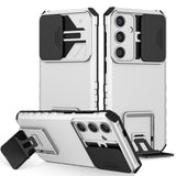 Stereoscopic Holder Sliding Camshield Phone Case, For Samsung Galaxy S24+ 5G, For Samsung Galaxy S24 Ultra 5G