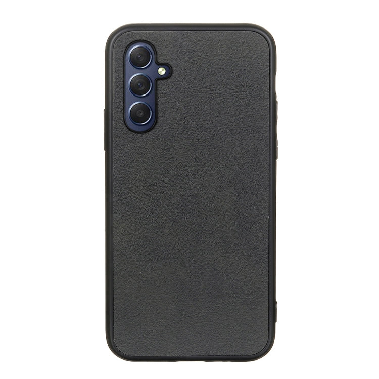 Two-color Calf Texture Shockproof Phone Case, For Samsung Galaxy M54 5G
