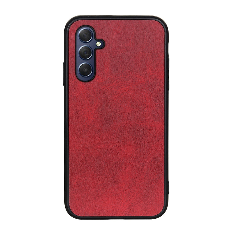 Two-color Calf Texture Shockproof Phone Case, For Samsung Galaxy M54 5G
