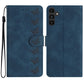 Seven Butterflies Embossed Leather Phone Case, For Samsung Galaxy A22 5G, For Samsung Galaxy A23 5G, For Samsung Galaxy A24 4G, For Samsung Galaxy A32 4G, For Samsung Galaxy A32 5G, For Samsung Galaxy A33 5G, For Samsung Galaxy A34, For Samsung Galaxy A40