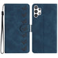 Seven Butterflies Embossed Leather Phone Case, For Samsung Galaxy A22 5G, For Samsung Galaxy A23 5G, For Samsung Galaxy A24 4G, For Samsung Galaxy A32 4G, For Samsung Galaxy A32 5G, For Samsung Galaxy A33 5G, For Samsung Galaxy A34, For Samsung Galaxy A40